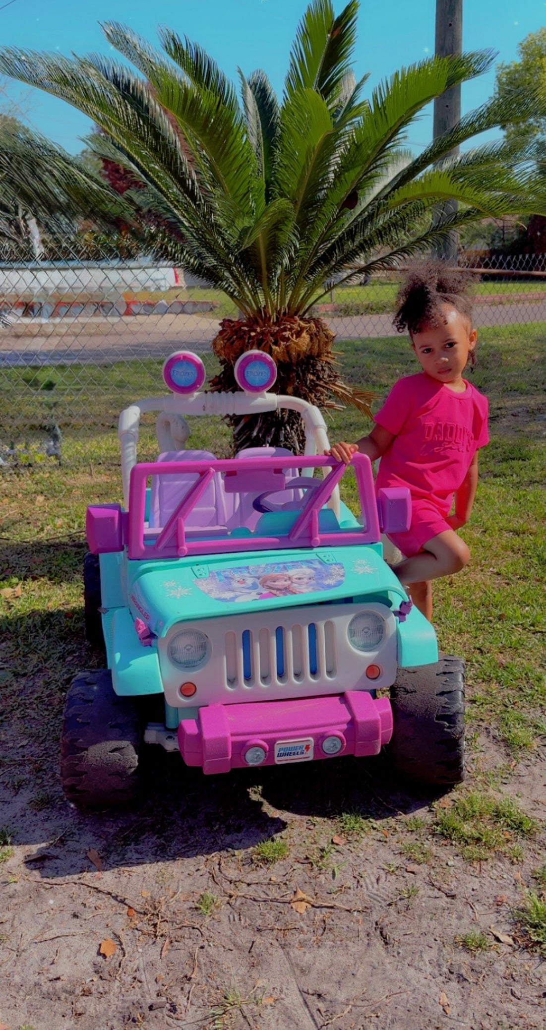 Daddy's Girl Pink Outfit Set