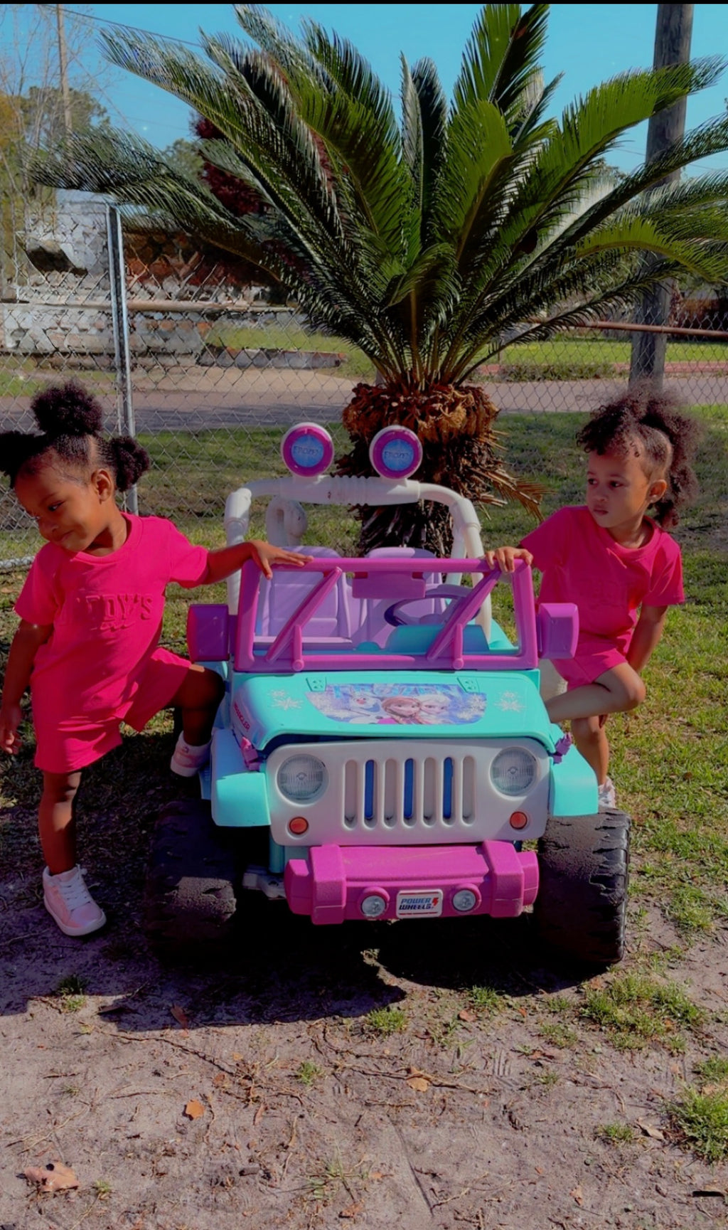 Daddy's Girl Pink Outfit Set